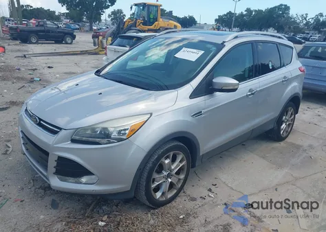 2014 Ford Escape Titanium from USA, damaged, VIN 1FMCU0J91EUD93260